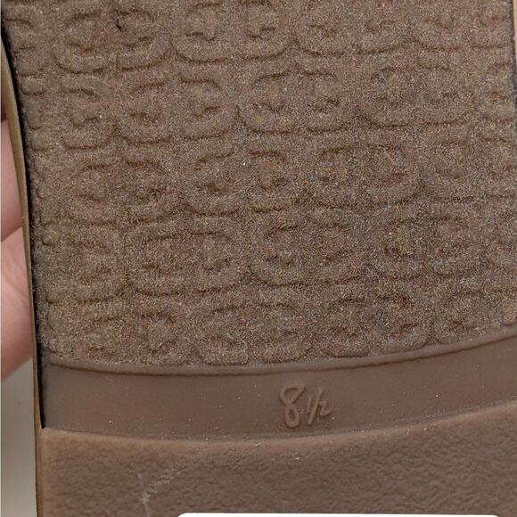 Sam Edelman Bay Glamour Slide Sandals Women's Molten Gold Size US8.5M EU39 - Picture 12 of 14